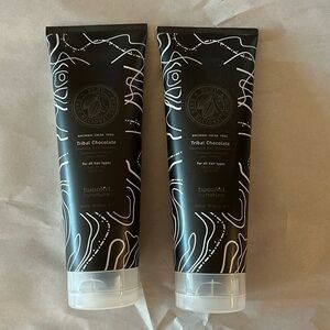 NEW and unopened 2 Tribal Chocolate cleansing hair treatments Tweak'd by Nature